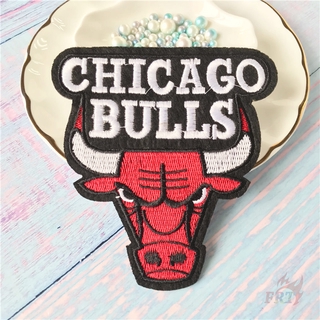 ♚ Miếng dán sắt Red Bull Head ♚ 1pc Tự Làm May Trên Sắt Trên Huy Hiệu Miếng Dán
