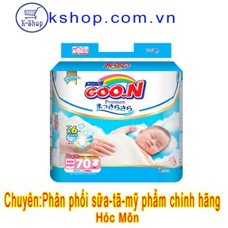 Tã Dán Goon Premium Newborn 70 miếng( cho bé sơ sinh-5kg)