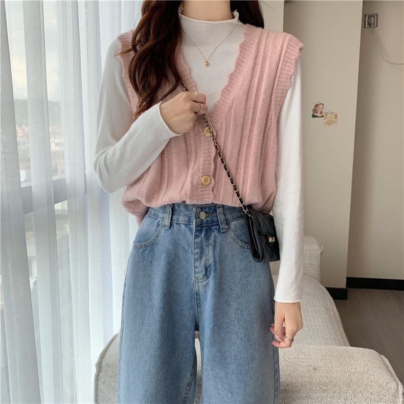 Áo khoác cardigan cổ chữ v thiết kế mới thời trang mùa hè cho nữ