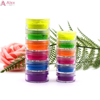 Bộ phấn mắt khoáng DRAGON RANEE 6 màu neon lì