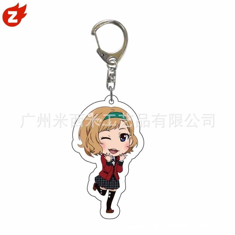 1 Móc Khóa Acrylic Hình Nhân Vật KAKEGURUI Jabami Yumeko