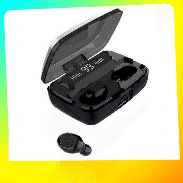 Tai nghe bluetooth 5.0 F9-3500 / tai nghe kiêm sạc dự phòng, tai nghe không dây âm thanh HD, chống ồn, chống thấm mồ hôi