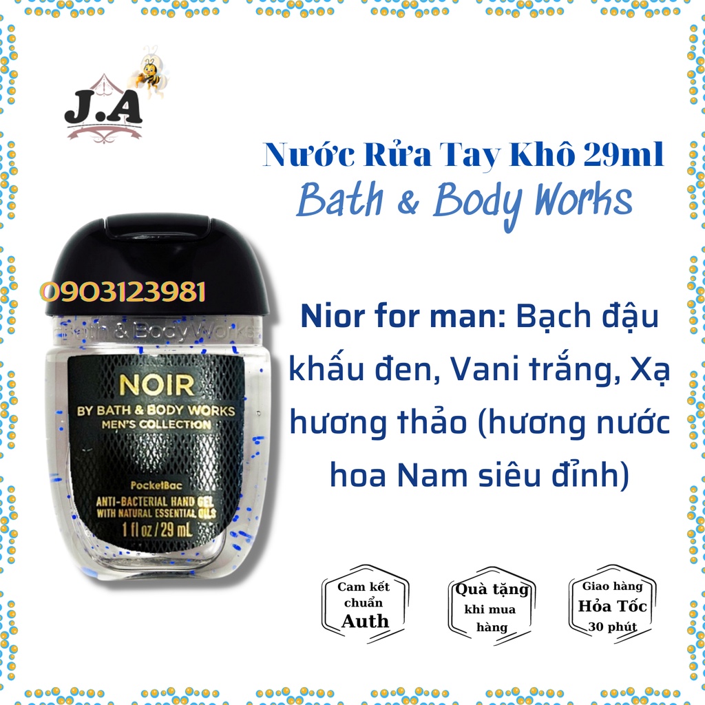 Gel / Nước Rửa Tay Khô Bath & Body Works Dung Tích 29ml