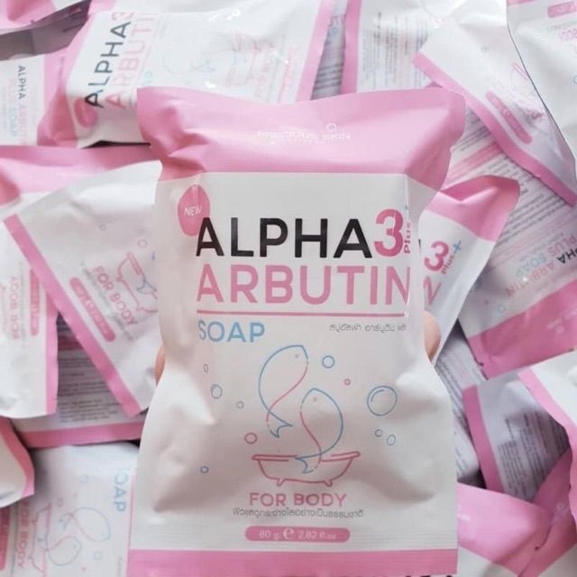 Xà Phòng Kích Trắng Alpha Arbutin Collagen Soap Thái Lan Giúp Trắng Da, Xóa Thâm Mụn, Đều Màu Da. Mịn Da - LONDON CORNER