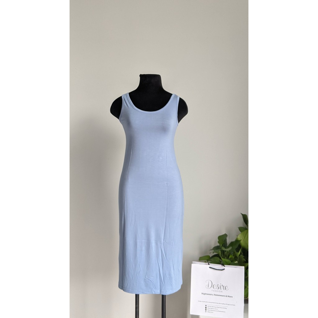 [Kèm video] Váy thun sát nách sang trọng vải thun lạnh mịn mát mùa hè VNN-00101 | BigBuy360 - bigbuy360.vn