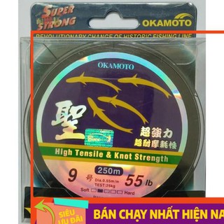 Dây Cước Câu Cá Nhật Bản OKAMOTO - 4 Con Cá Cơm