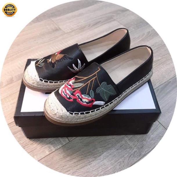 12.12 Giày slipon viền cói thêu cò fullbox SALE 20% ' ) ྇ ! ' L . . '
