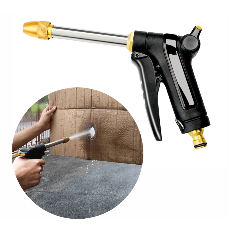 Vòi Xịt Nước Rửa Xe Áp Suất Cao Đa Năng Có Thể Điều Chỉnh