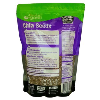 Hạt chia Úc tím Absolute Organic Chia Seeds 1kg