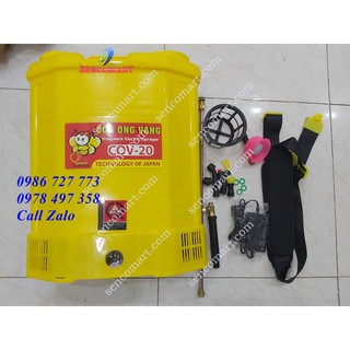 Máy phun thuốc trừ sâu con ong vàng 18, Bình xịt điện COV-18