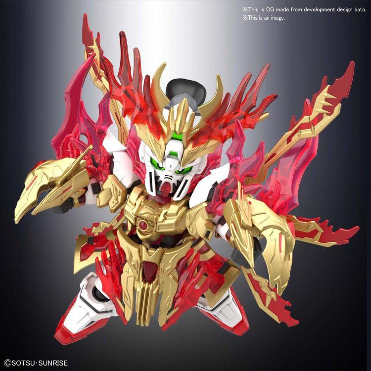 Mô Hình Lắp Ráp SD Tam Quốc 33 Yan Huang Zhang Fei God Gundam