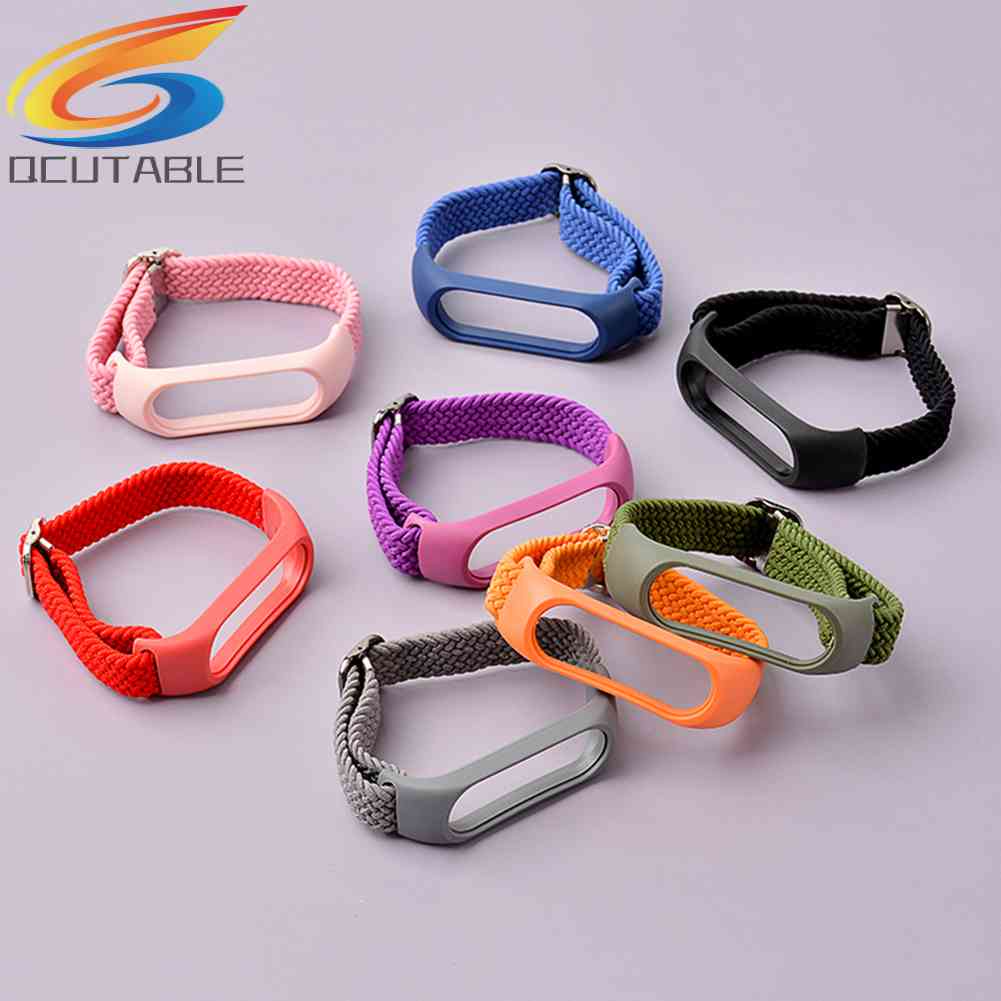 Dây Đeo Nylon Cho Đồng Hồ Thông Minh Xiaomi Mi Band 7 NFC 6 5