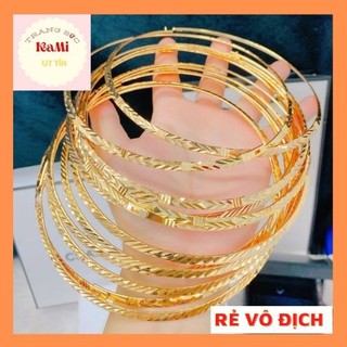 Kiềng cứng mạ vàng 18 💎𝑭𝑹𝑬𝑬𝑺𝑯𝑰𝑷 💎 có mã giảm giá 20k