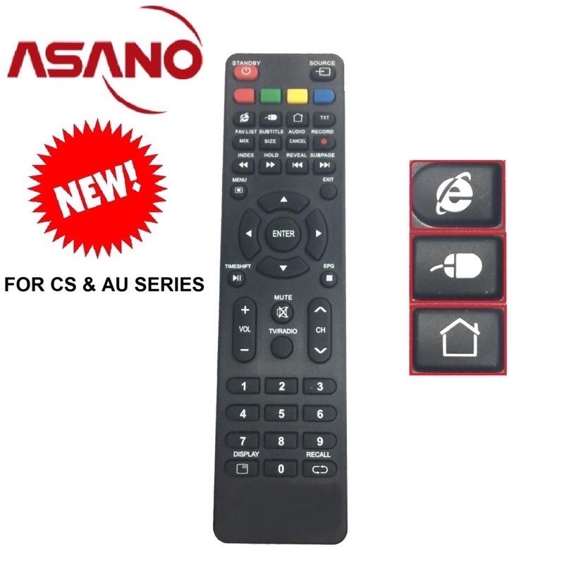 RemoteTV Led Asano Smart