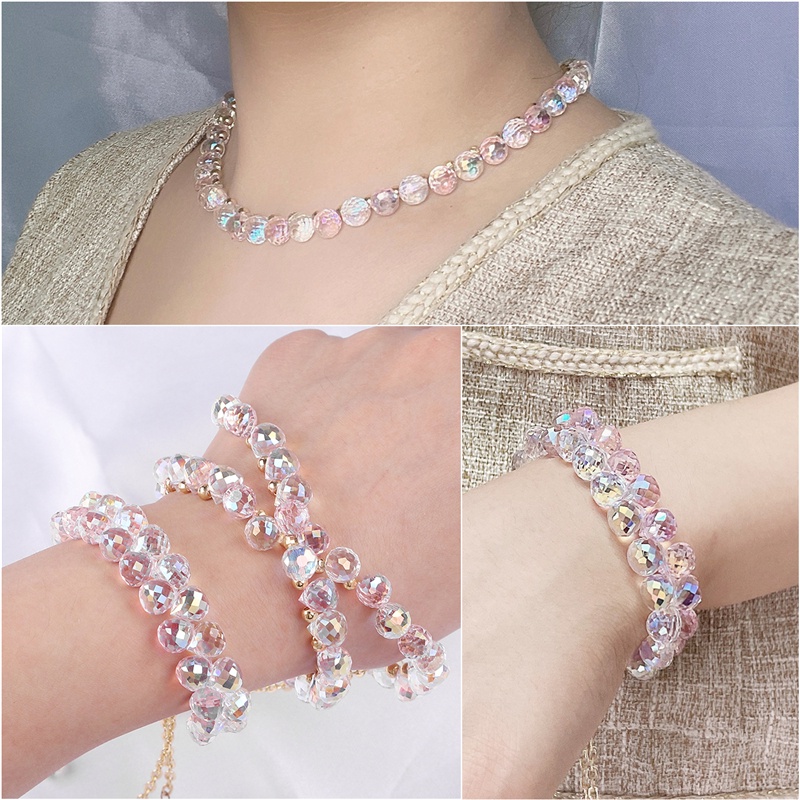 10 Hạt Đá Pha Lê 9x8mm Nhiều Màu Dùng Làm Trang Sức