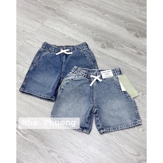 Quần đùi bò 2c HM AUTH cho bé [ib shop lấy mã gg]