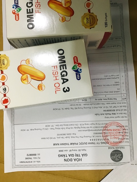 VIÊN UỐNG OMEGA 3 FISH OIL 120v | Thế Giới Skin Care
