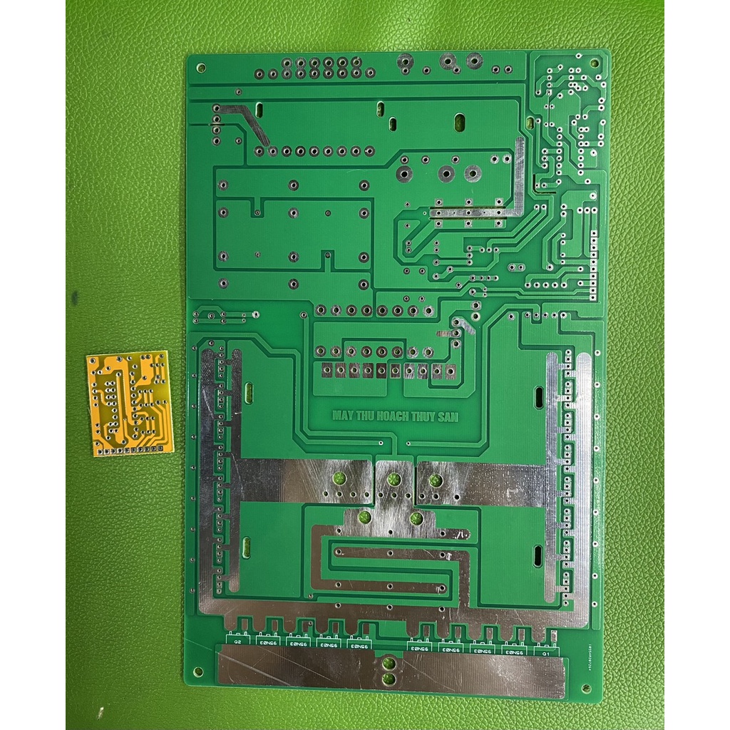 PCB bo mạch kích điện 16 fet Cách Ly Băm DB3 Nhịp CD4047 + NE555 Phíp FR4 - linh kiện điện tử QUỲNH DIỄN