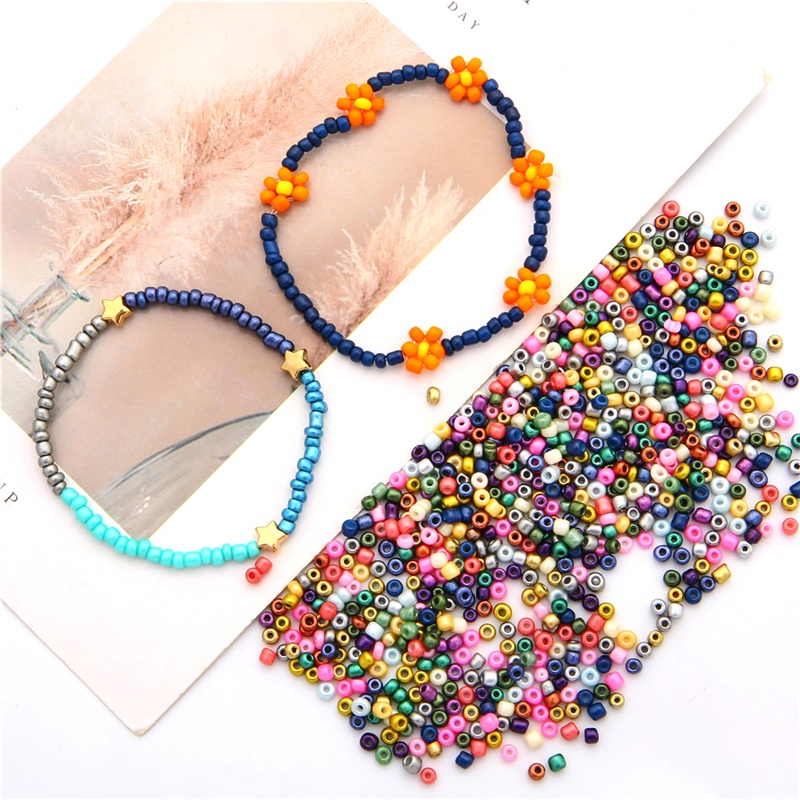 Set 1000 hạt ngọc trai giả 3mm nhiều màu sắc dùng làm trang sức