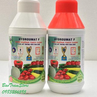 Cặp 1lít dung dịch thuỷ canh HydroUmart F chuyên dùng cho cây ăn quả