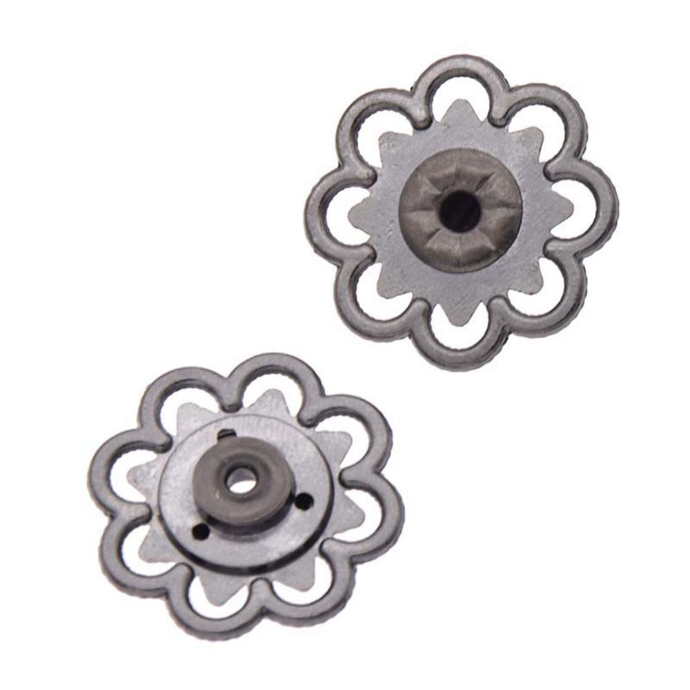 YIYU Nút Áo Khoác Hình Bông Hoa 23mm