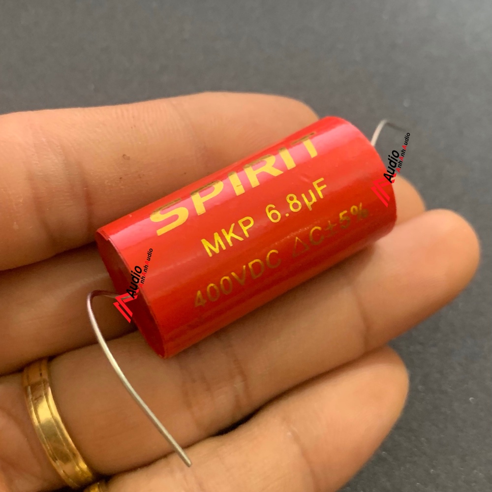 Tụ Spirit 6.8uF loại xịn 400V chuyên cho phân tần loa chất lượng cao