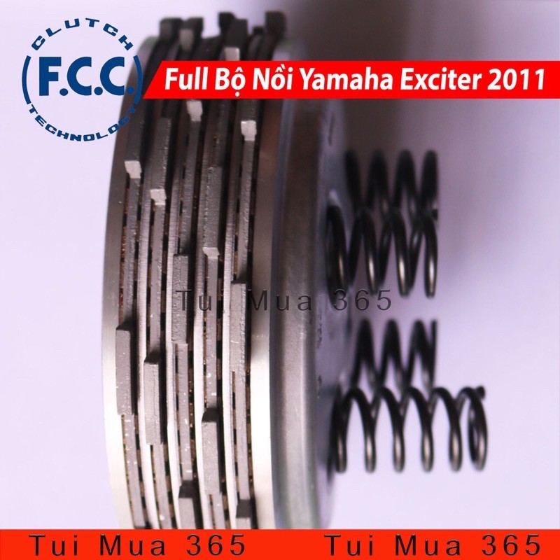 Full bộ nồi Ex 135 tay côn zin FCC đời 2011 - 2014