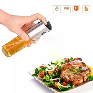 Bình xịt dầu ăn dạng phun sương dung tích 100ml chai thủy tinh cao cấp hiện đại