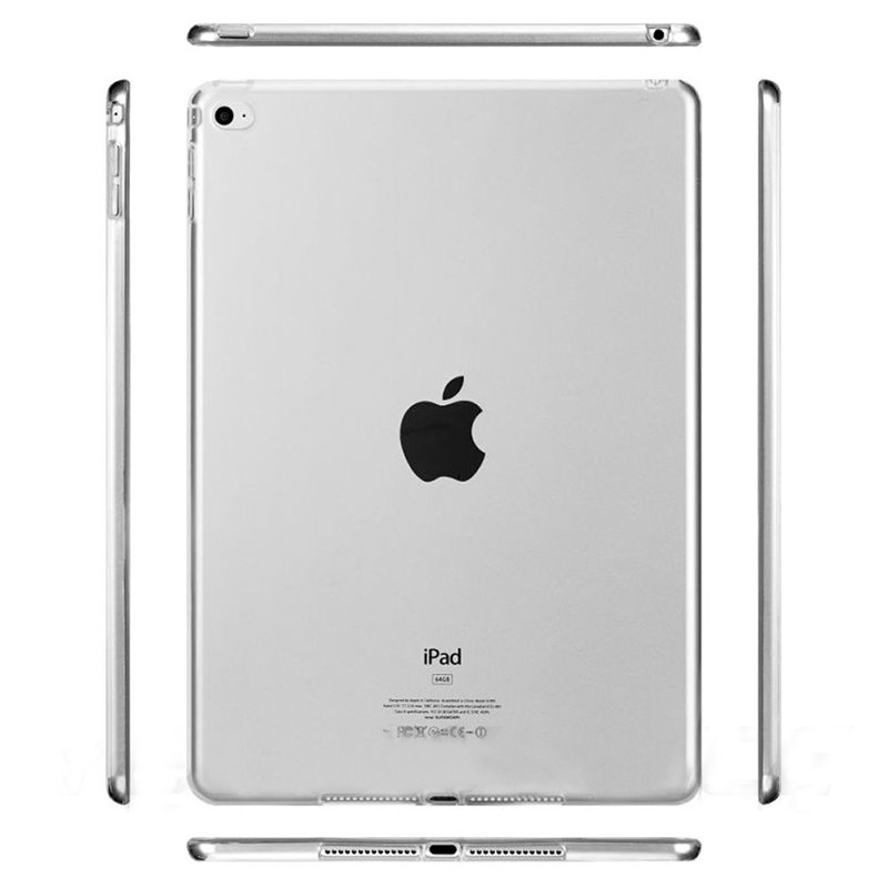 Ốp lưng iPad Air 2 iPad 6 Silicon (Trắng trong suốt) | BigBuy360 - bigbuy360.vn