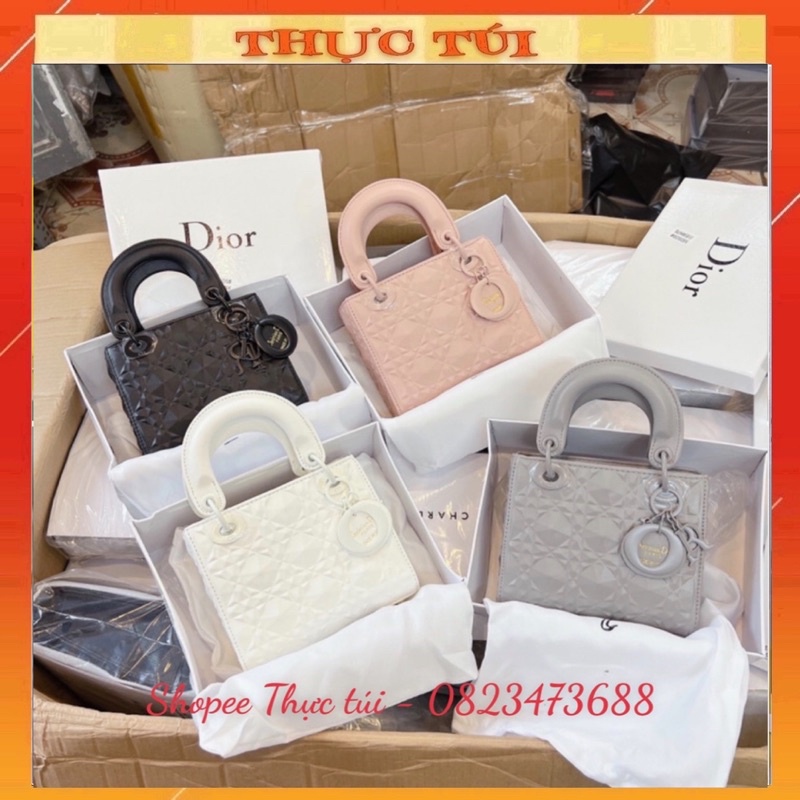 Túi Đi Ô Vân ô kim cương size 17-20cm bản đẹp