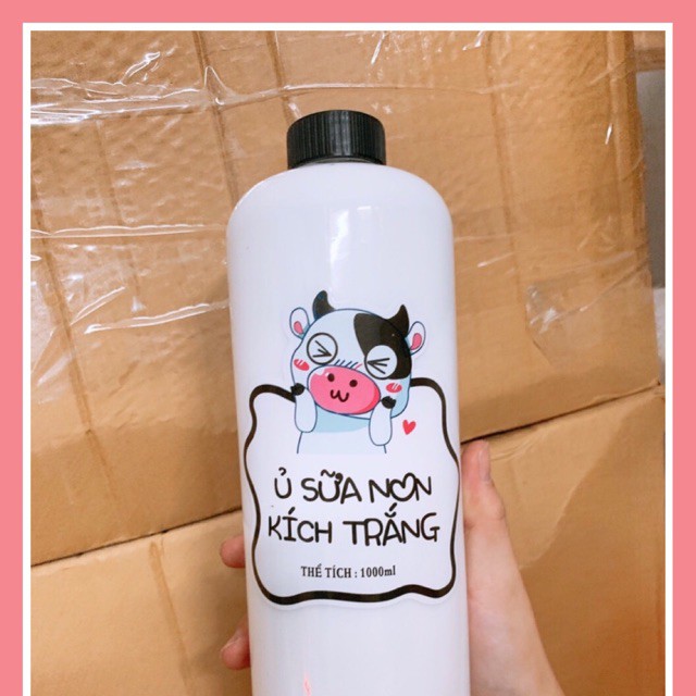 Ủ sữa bò non kích trắng 1000ml | BigBuy360 - bigbuy360.vn