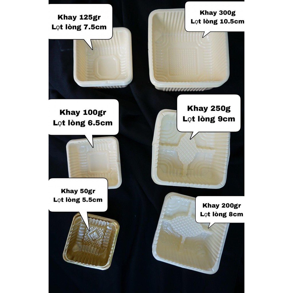 Set 100 khay bánh trung thu