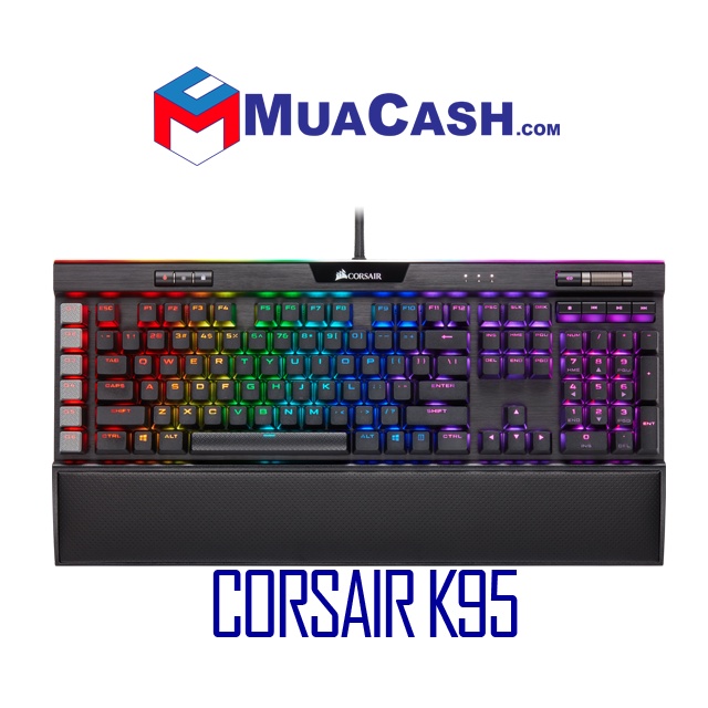 Bàn phím cơ gaming có dây tốt nhất Corsair K95 RGB Platinum XT chính hãng