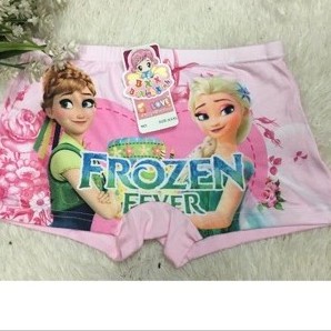 Quần chíp đùi thông hơi hình Elsa cho bé