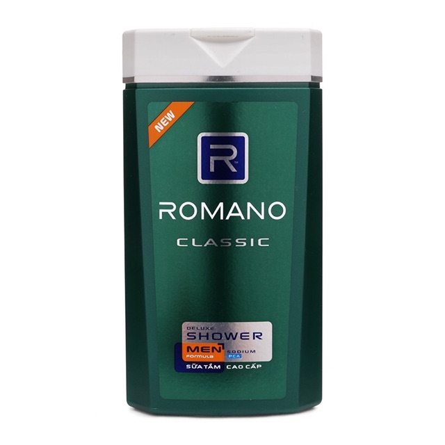 Dầu gội/ Sữa tắm Romano 380g