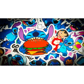 Combo Hình dán sticker nhân vật Stitch