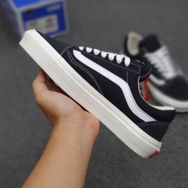 Giày thể thao Vans Old Skool đen caro, giày sneaker Vans đen caro, giày lười Slipon caro nam nữ đầy đủ bill box