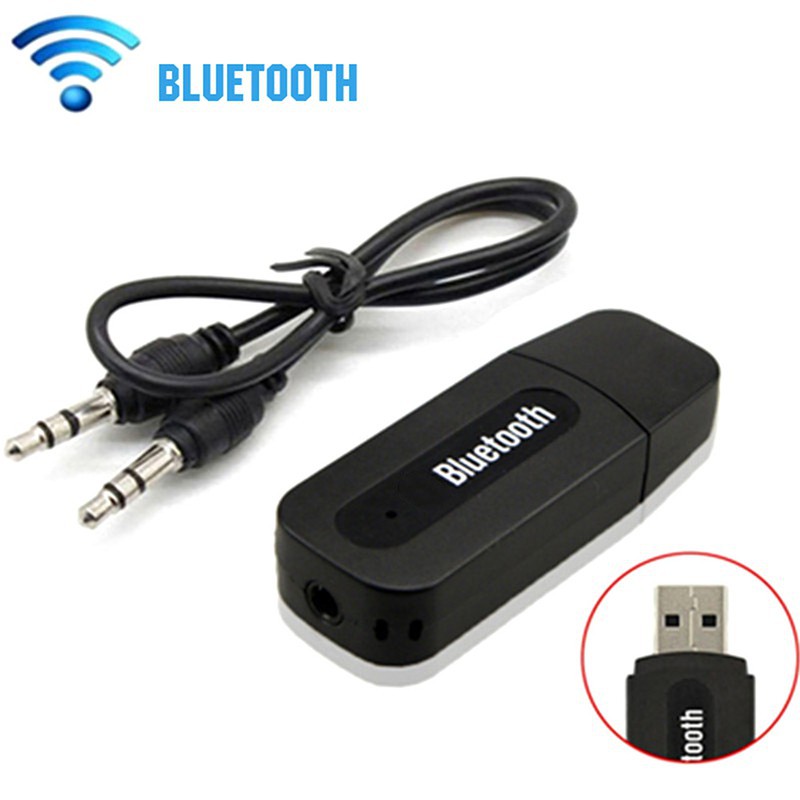Thiết bị phát nhạc cổng USB không dây và dây cáp jack 3.5mm