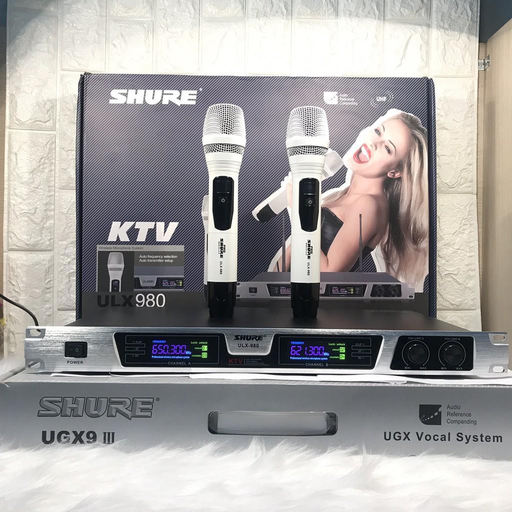 Micro không dây hát karaoke chuyên nghiệp Shure ULX 980