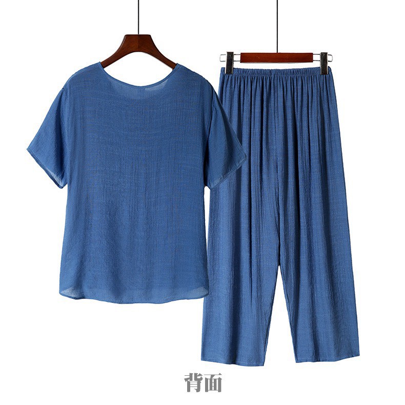 Bộ Đũi Mát Hoa Quảng Châu Cho Bà Và Mẹ