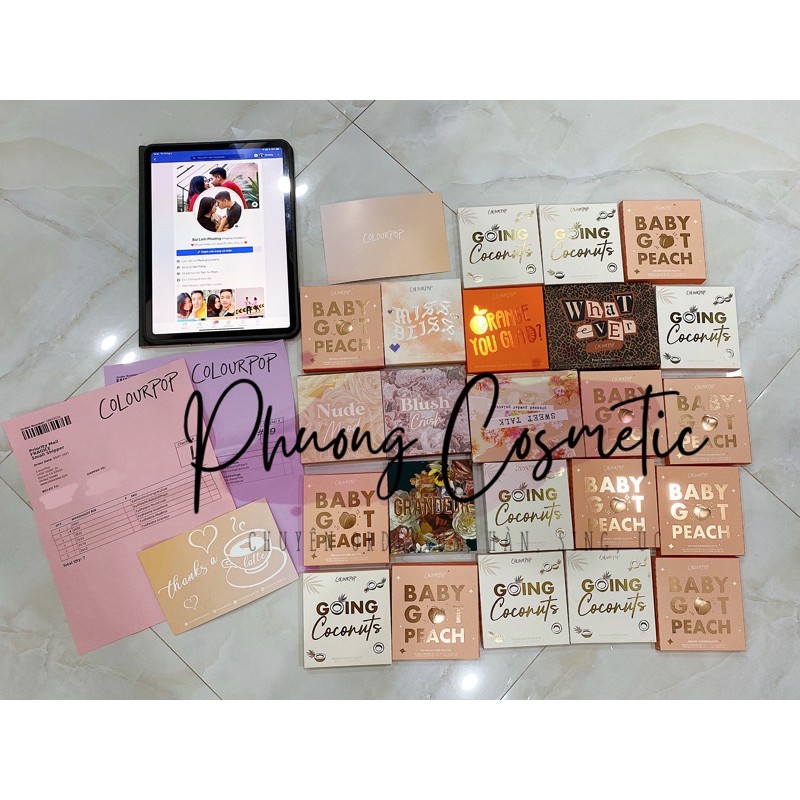 Bảng mắt Colourpop 9 ô ( đủ bill )