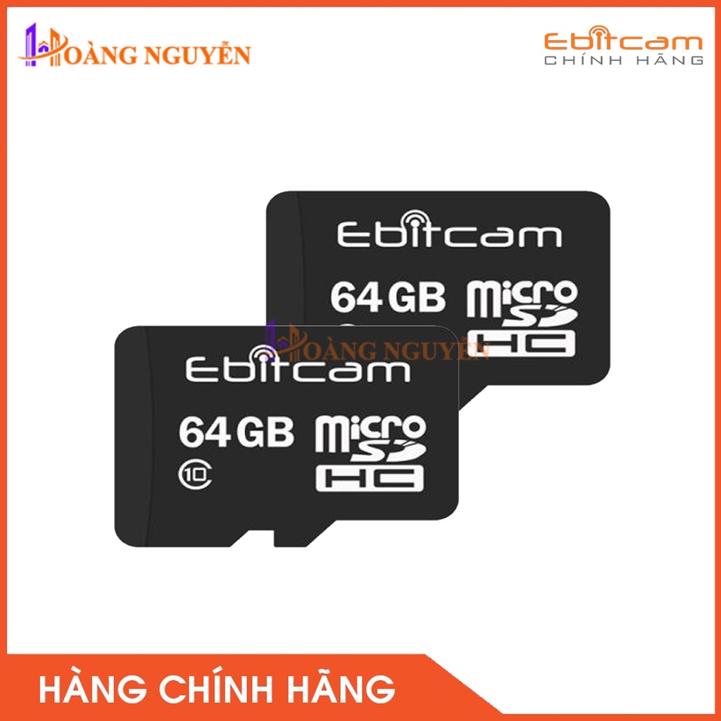 [NHÀ PHÂN PHỐI] Thẻ nhớ Micro 64GB Camera Ebitcam