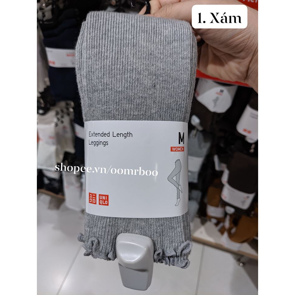 QUẦN LEGGINGS RIBBED MELLOW - UNIQLO MALAYSIA - Bill ở hình cuối