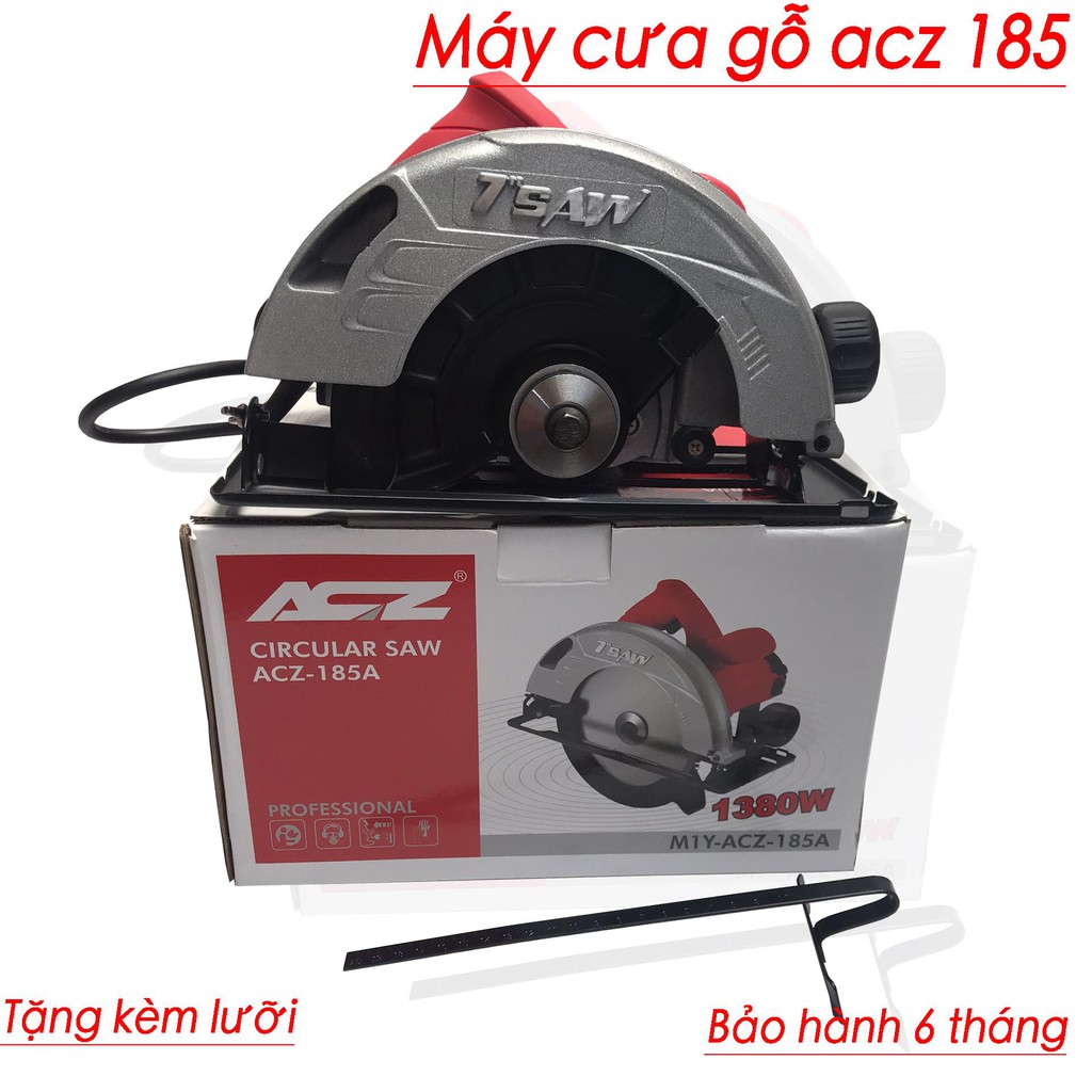 Máy cưa gỗ đĩa ACZ-185A tặng kèm lưỡi cưa gỗ