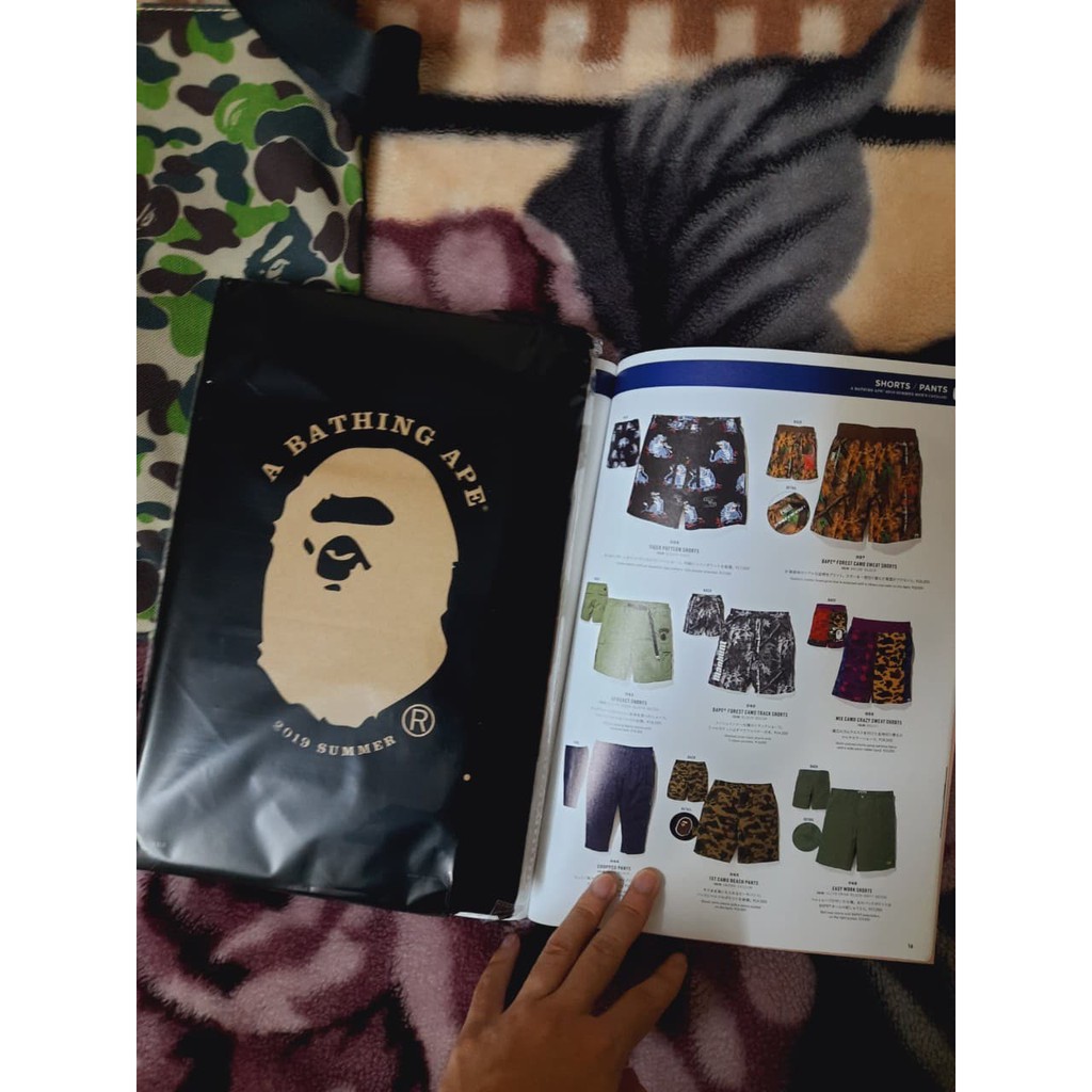 [CHÍNH HÃNG FULLBOX] TÚI TOTE BAPE CAMO MAGAZINE SS19