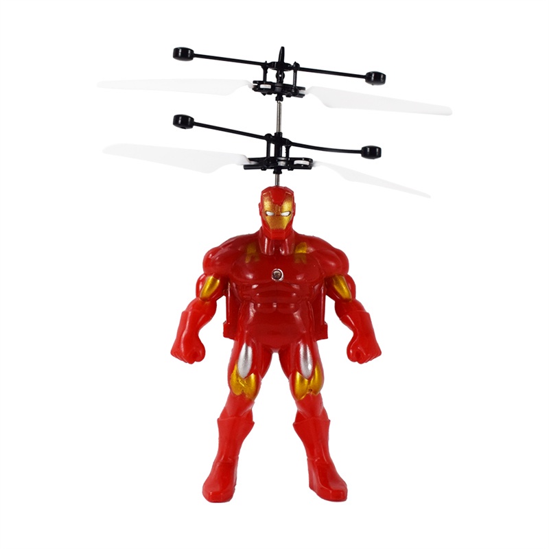 Đồ chơi máy bay cảm biến hình siêu anh hùng marvel đẹp mắt