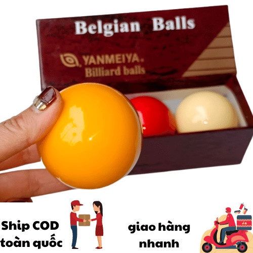 Bộ Bóng Bida Belgian Balls  Kích Thước 61,5mm