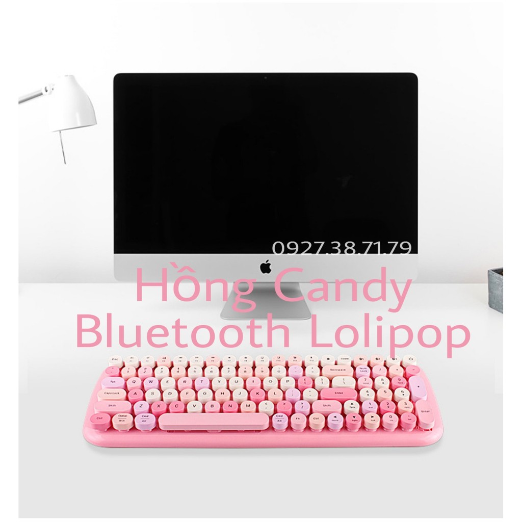 (CÓ SẴN) Bàn phím Bluetooth không dây MoFii Candy Bluetooth dùng cùng lúc 3 thiết bị - Chuột MoFii Bluetooth | BigBuy360 - bigbuy360.vn
