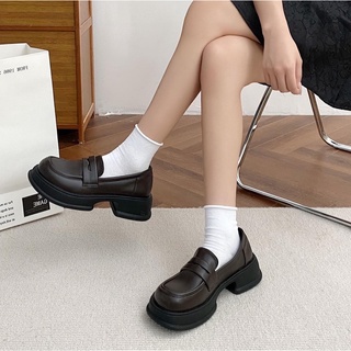 (CÓ SẴN) GIÀY LOAFERS BASIC LÙI SIZE - GIÀY LƯỜI PHONG CÁCH HQ