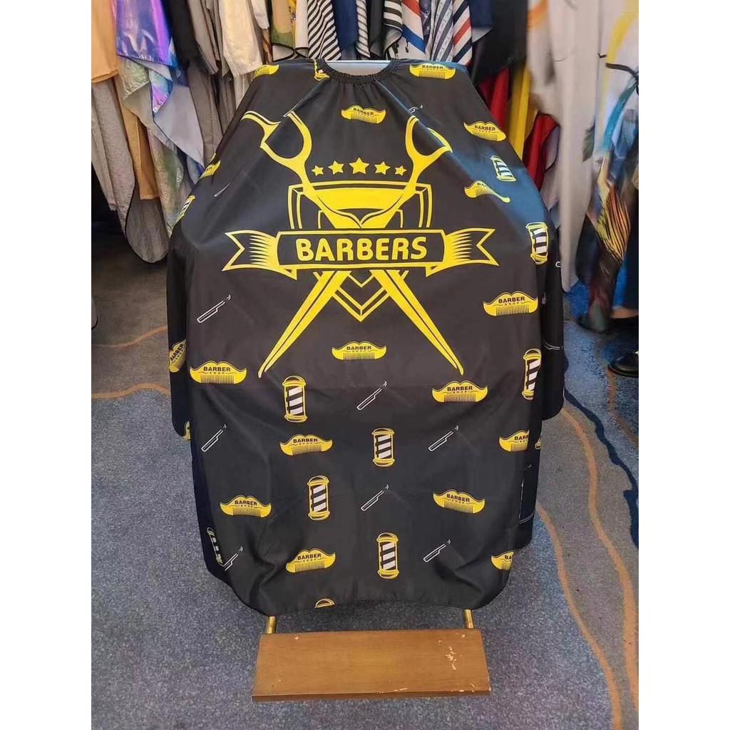 Áo Choàng Cắt Tóc Nam Barber mẫu mới - Professional Hair Cloth Salon Barber Cape Cover Hairdressing Apron Haircut Capes